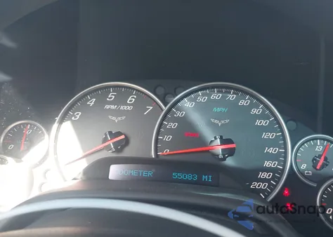 2006 Chevrolet Corvette from USA, damaged, VIN 1G1YY25U465131214